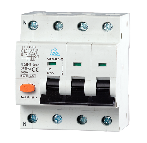 High Immunity Type A 4 Pole RCBO – 32A C Curve (ADR432C-30)