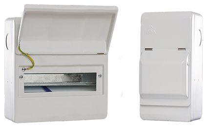 10 Way IP40 Metal Enclosure – For MCBs & RCBOs (WME10)