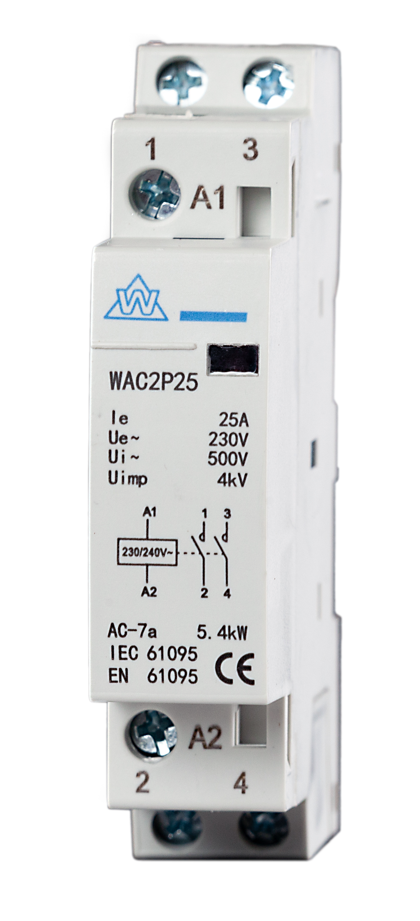 2 Pole Modular Contactor – 63 A