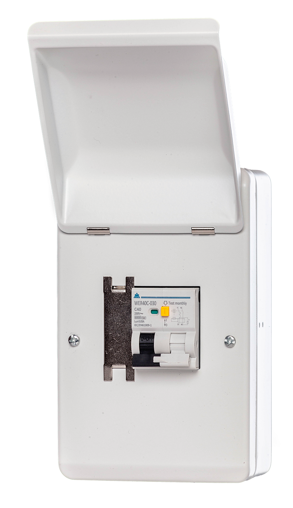 3 Way EV RCBO Enclosure – Type A High Immunity 32A Type C (WMEV332C)