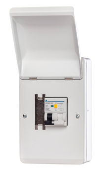 3 Way EV RCBO Enclosure – Type A High Immunity 32A Type C (WMEV332C)