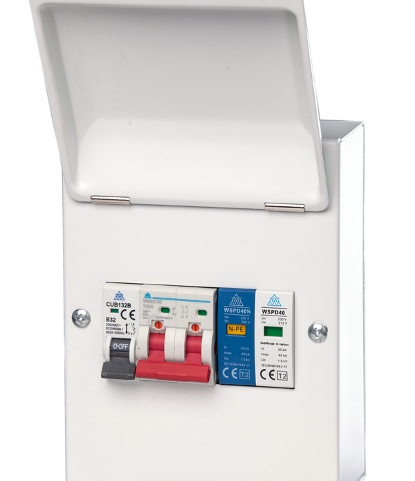 EV Connection Unit with Surge Protection 32A/40A Available