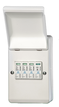 3 Phase Surge Protection in Metal Enclosure