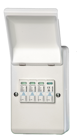 3 Phase Surge Protection in Metal Enclosure