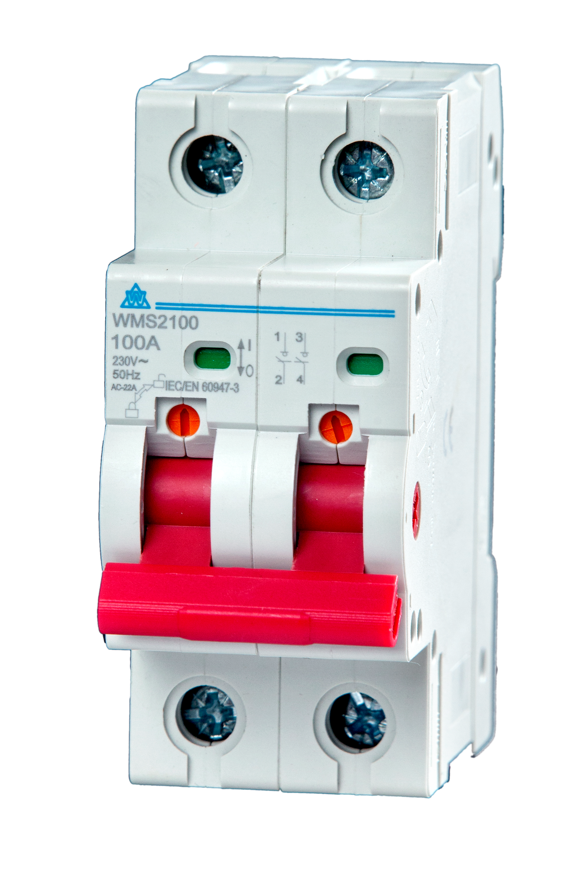 2 Pole 100A Main Switch (WMS2100)
