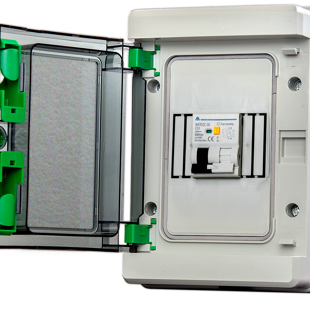 IP65 EV Kit – 32A B Curve A-Type RCBO - WPEV232B