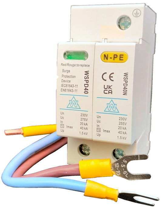 Surge protection unit with Forked Wire Kit WSPD240Kit1